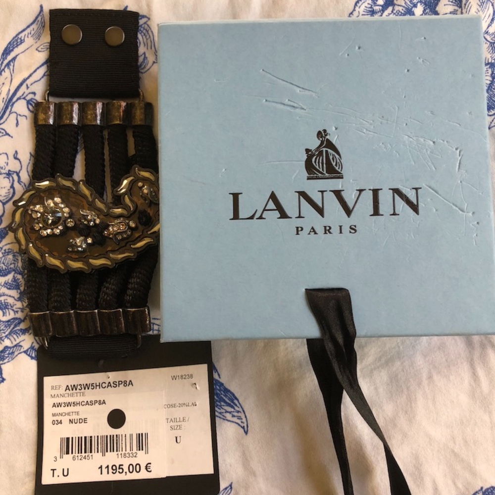 Brand new LANVIN CUFF